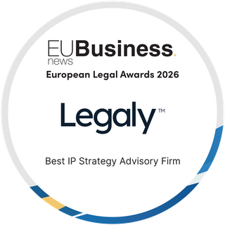 European Legal Awards 2026 — Winner, Best IP Strategy Advisory Firm